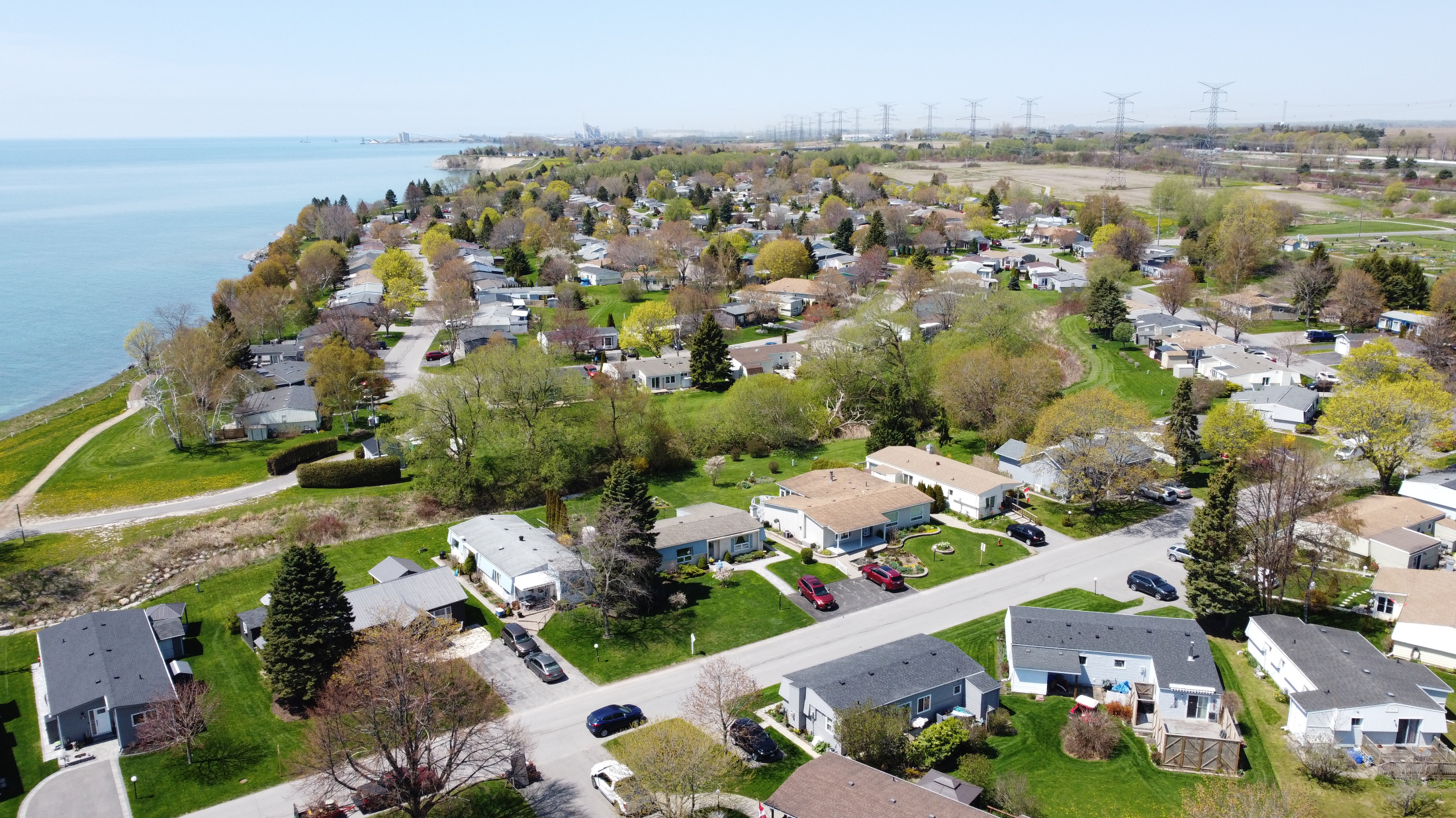 Wilmot Creek aerial east